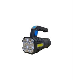 Usb Şarjlı 4lü Led El Feneri Su Geçirmez Kamp Lambası