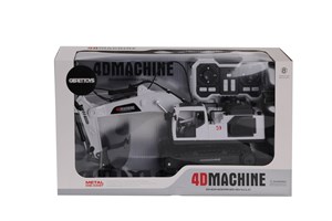 Uzaktan Kumandalı 3 Başlıklı Duman Atan Şarjlı Metal İş Makinesi Kepçe Kırıcı