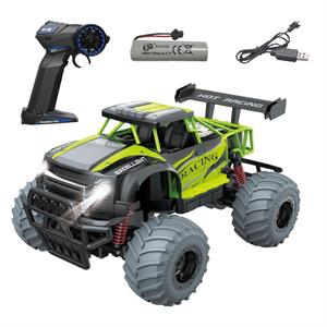 Uzaktan Kumandalı Full Fonksiyon 1:14 Şarjlı 2.4G Off-Road Araba Yeşil