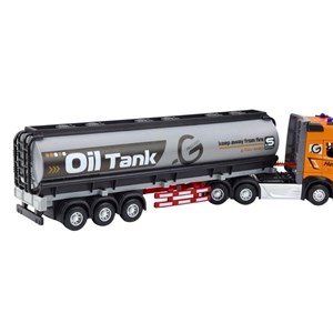 Uzaktan Kumandalı Tanker Tır 1:24 Ölçek Şarjlı Oyuncak Tır 2.4GHz Yakıt Tankeri Kamyon