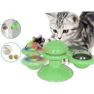 Vantuzlu Kedi Oyun Topu Yel Değirmeni