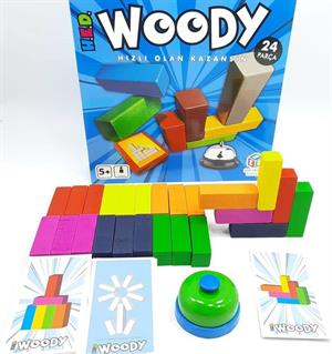 Woody Ahşap 3 Boyutlu Geometrik Zeka Oyunu Beceri Ve Gelişim Oyunu