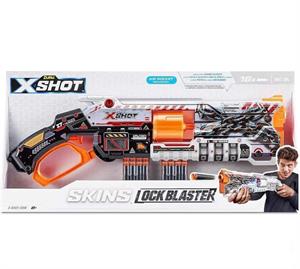 X-Shot Skins Lock Blaster 16 Dartlı Sünger Atan Oyuncak Silah