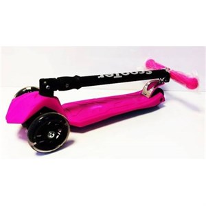 Xslide 1. Sınıf Scooter Işıklı Silikon Teker Katlanabilir Sarı