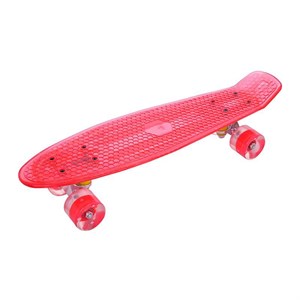 Xslide 22 İnç Ledli Kaykay Şarjlı Led Işıklı 1. Sınıf Kaykay 80 Kg Taşıma Kapasitesi