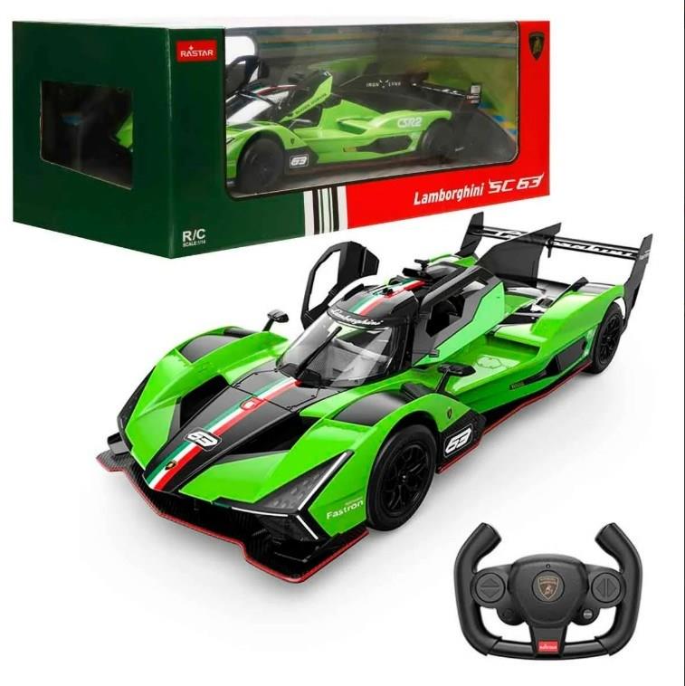 1/14 Lamborghini SC63 2.4GHZ Uzaktan Kumandalı Lisanslı Araba Yarış Arabası