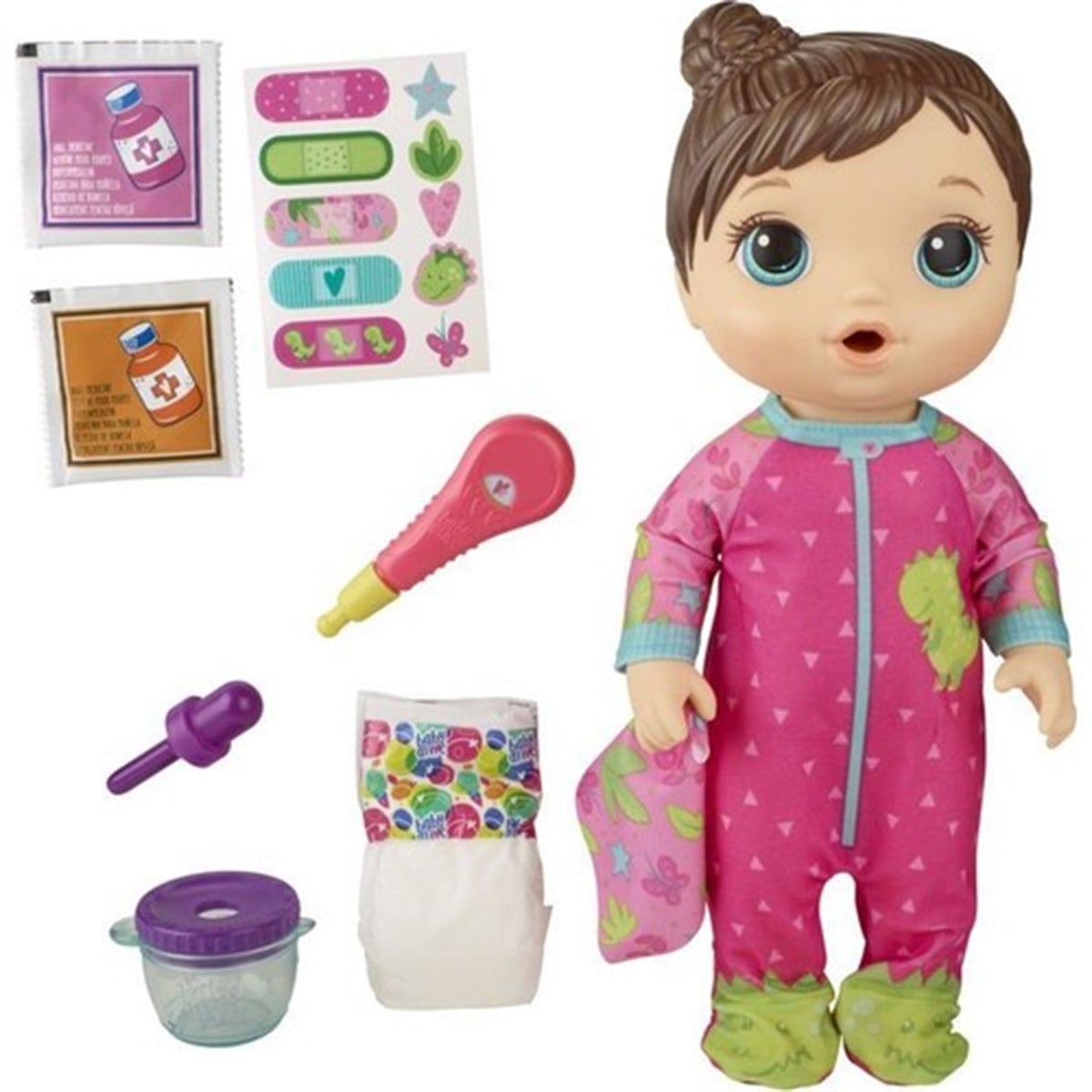 Baby Alive Bebeğim Hasta Oldu Kumral E6942