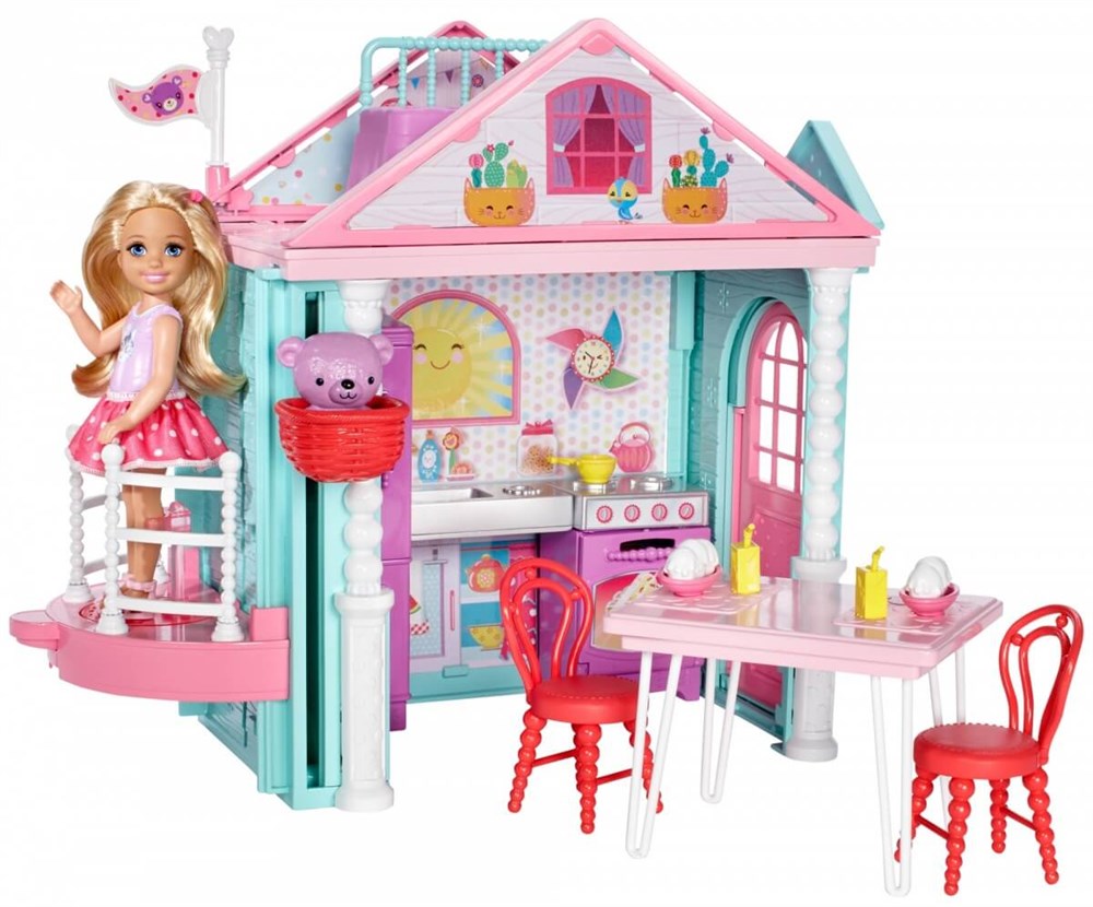 Barbie Chelseanin İki Katlı Evi DWJ50