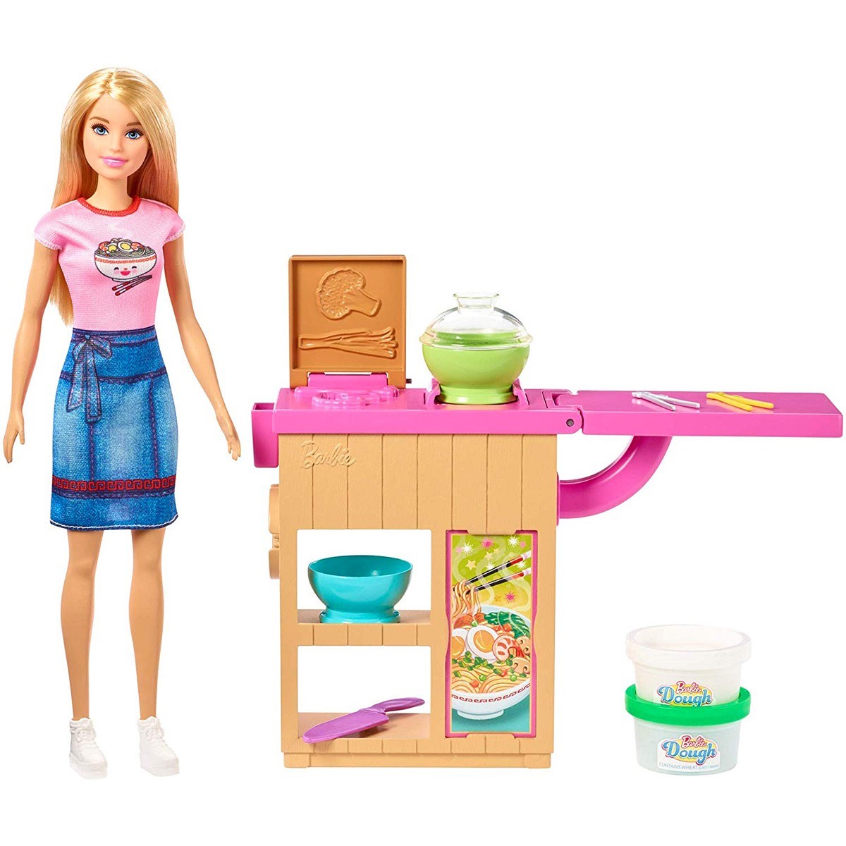 Barbie Noodle Yapıyor Oyun Seti