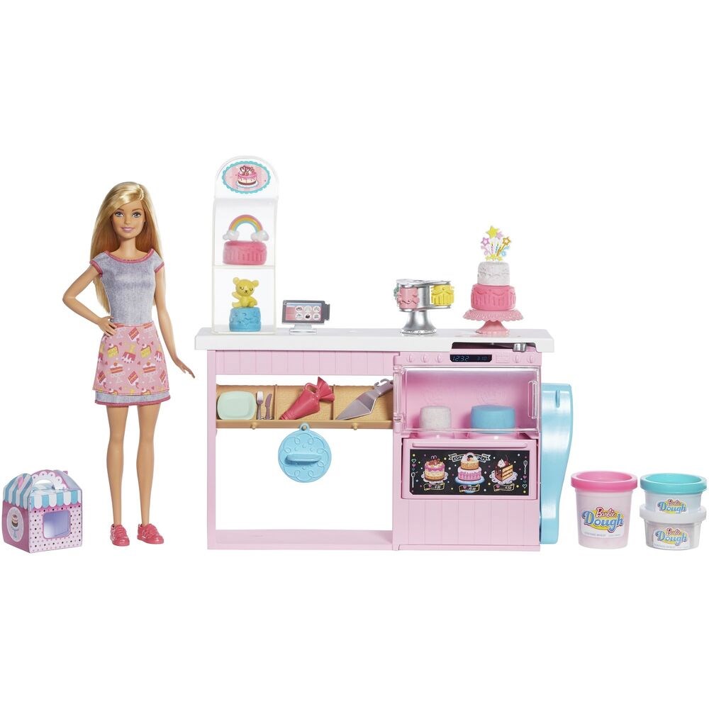 Barbie'nin Pasta Dükkanı Oyun Seti GFP59