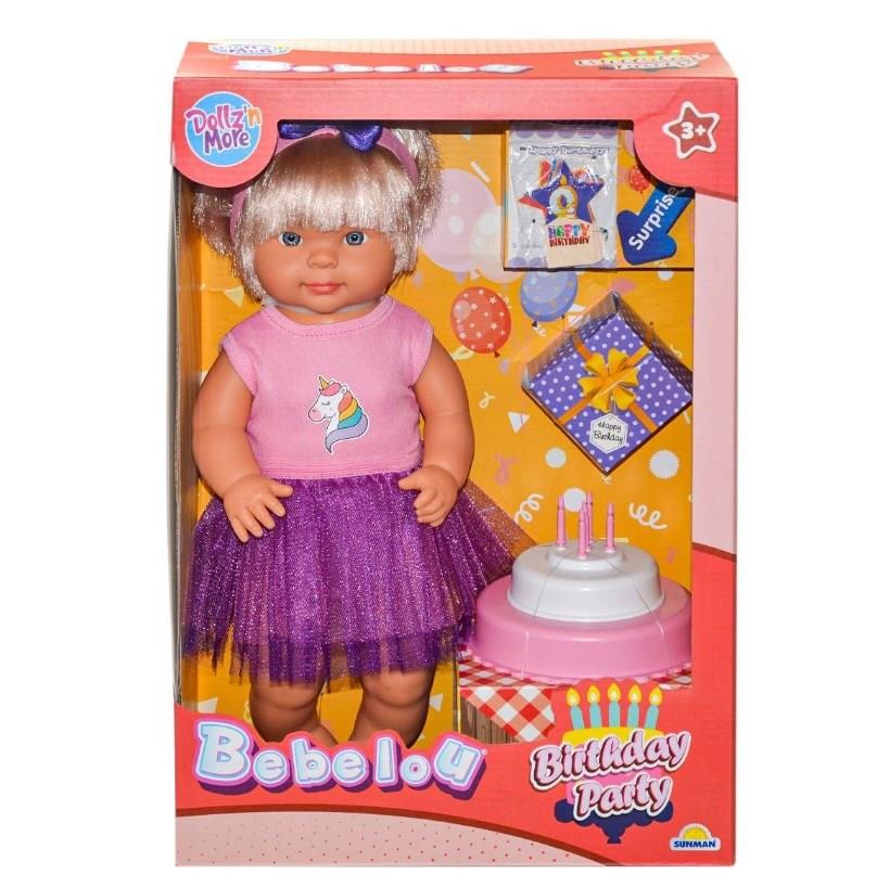 Bebelou Doğum Günü Bebek 40 cm