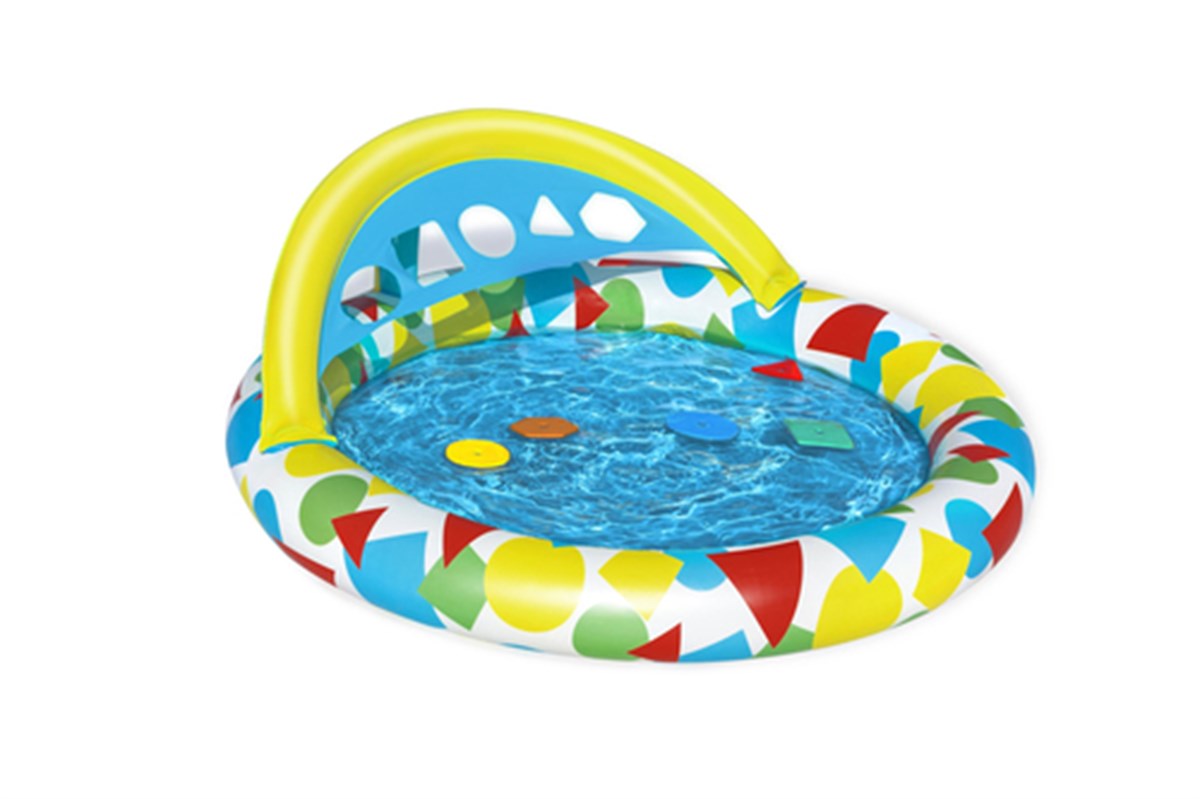 Bestway 52378 Şekil Eşleştirme Oyunlu Bebek Havuzu