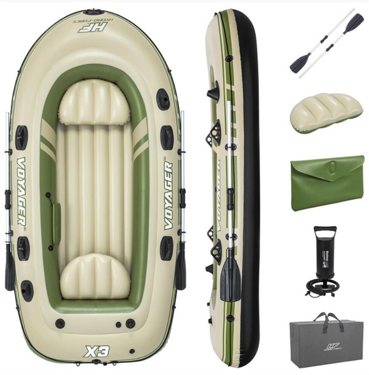 Bestway 65164 Voyager X3 Şişme Bot Set 294 X 137 Cm