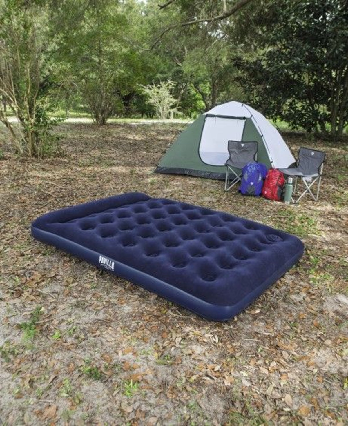 Bestway 67226 Ayak Basma Pompalı Çift Kişilik Battal Boy Şişme Yatak