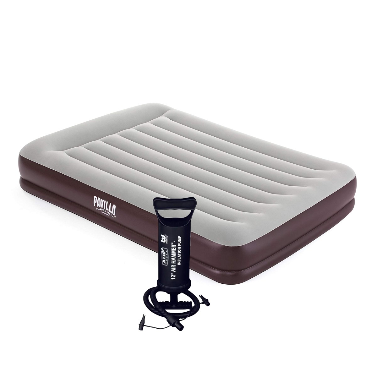 Bestway 67699 Pavillo Çift Kişilik Şişme Yatak ( 203x152x36 cm) Pompa Hediyeli