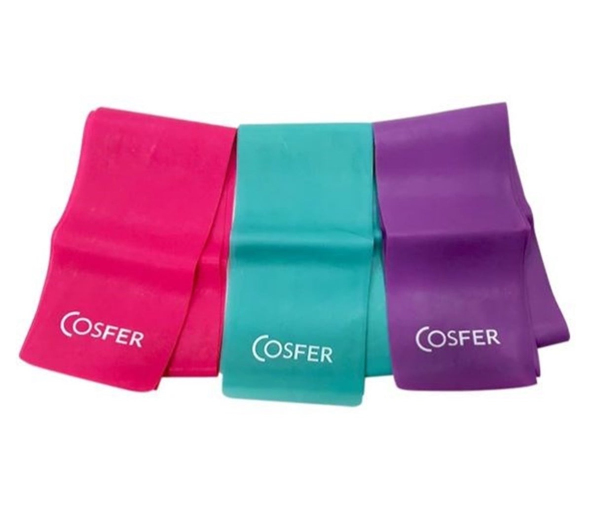 Cosfer  120X15 Üçlü Pilates Bandı