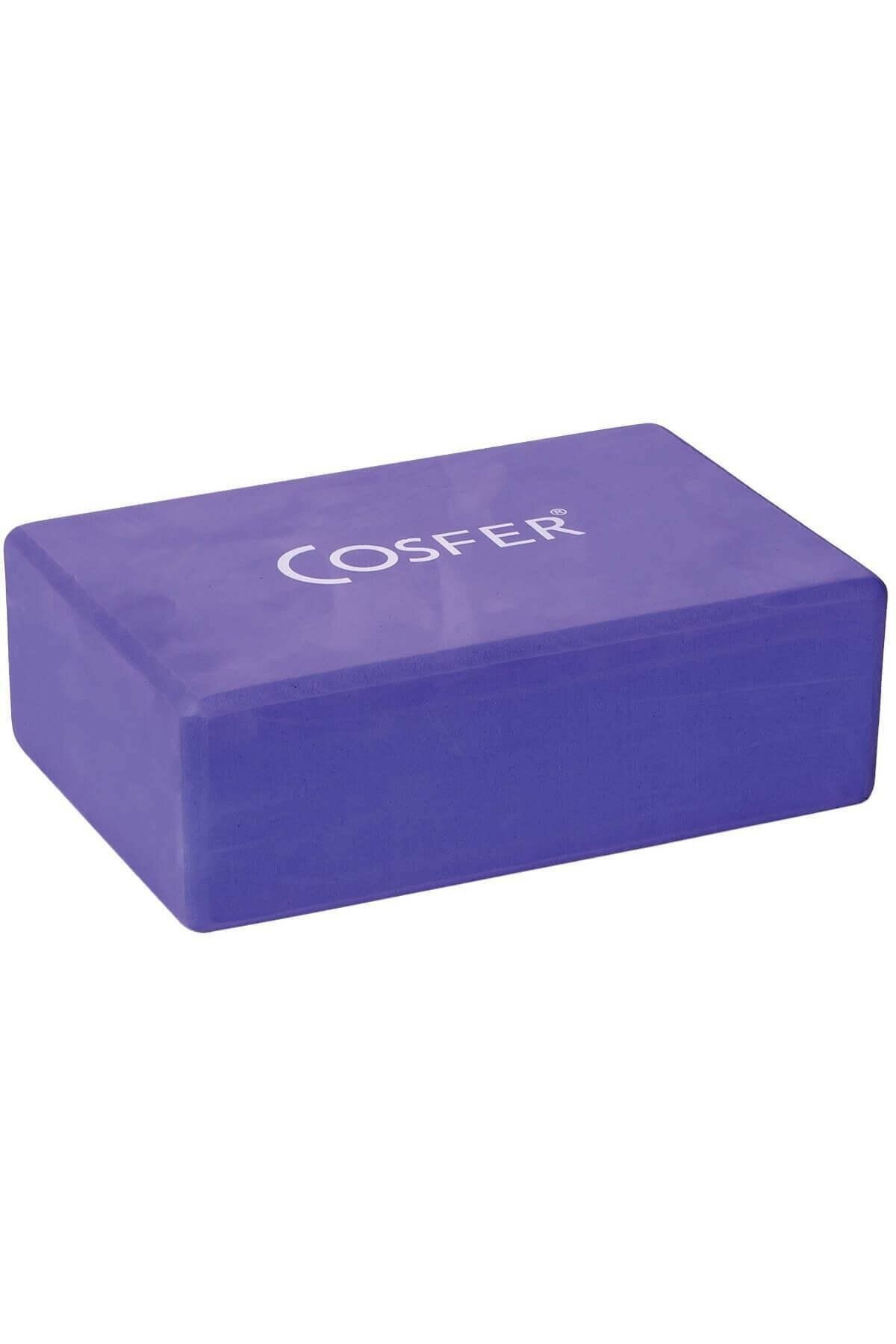 Cosfer CSF57MR Yoga Block - Mor