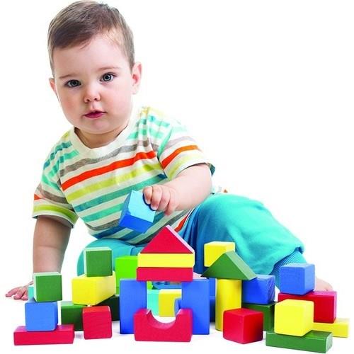 Eğitici Ahşap Bloklar 40 Parça