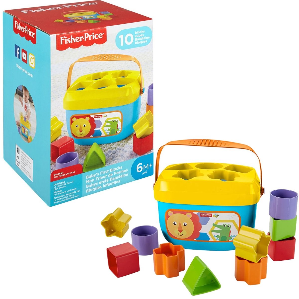 Fisher Price Renkli Bloklar/Sıralama ve Şekil Ayırma Oyuncakları