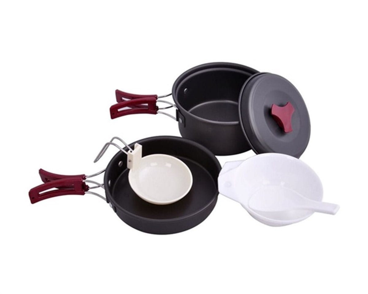 FreeCamp Anodize Alüminyum Yemek Seti