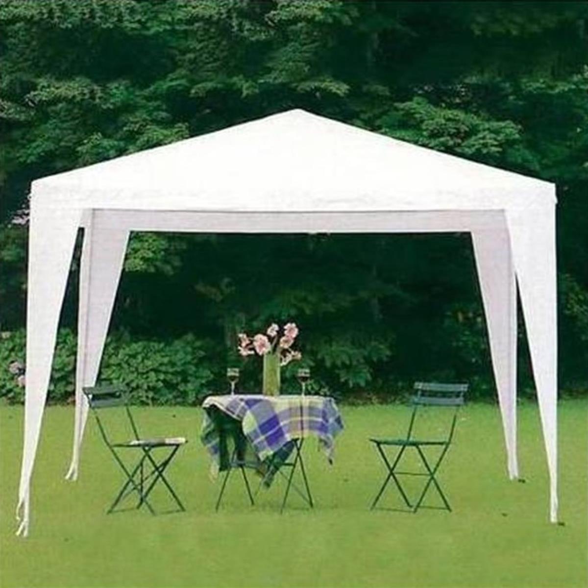 Gazebo Çardak Bahçe Kamelyası Gölgelik 2.4 x 2.4 x 2.4 Metre Tente