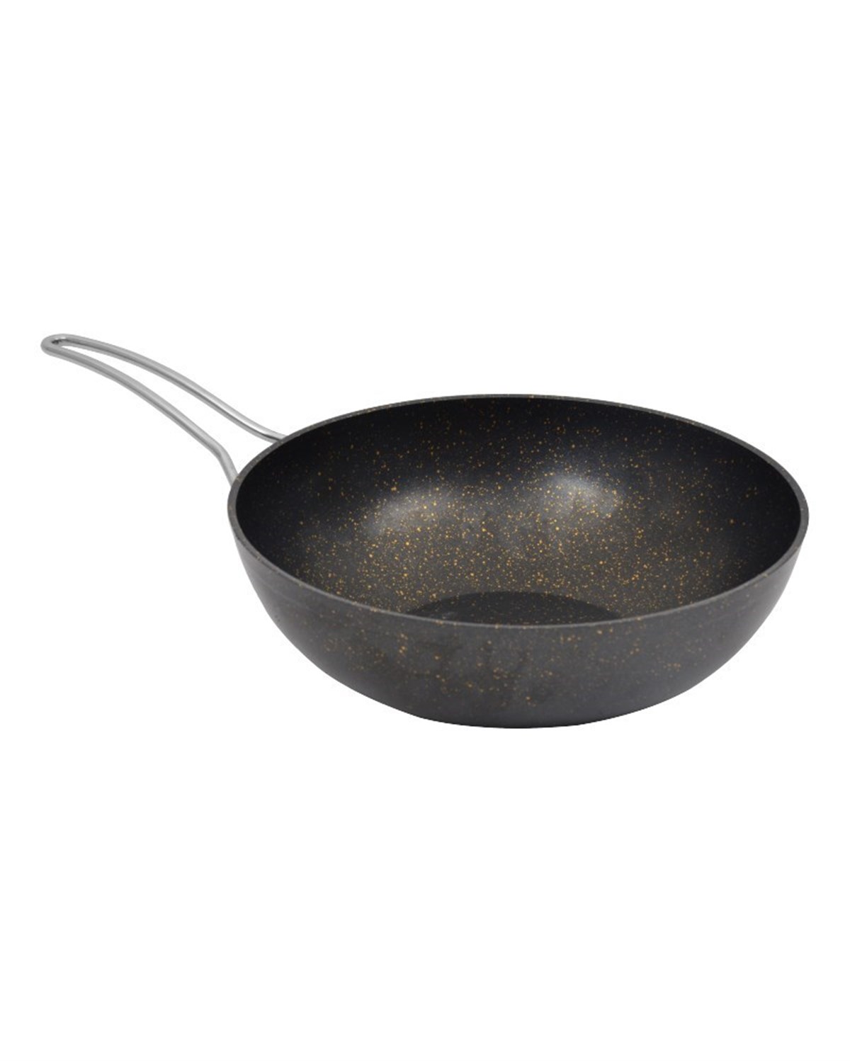 Granit Döküm Wok Tava 28 Cm