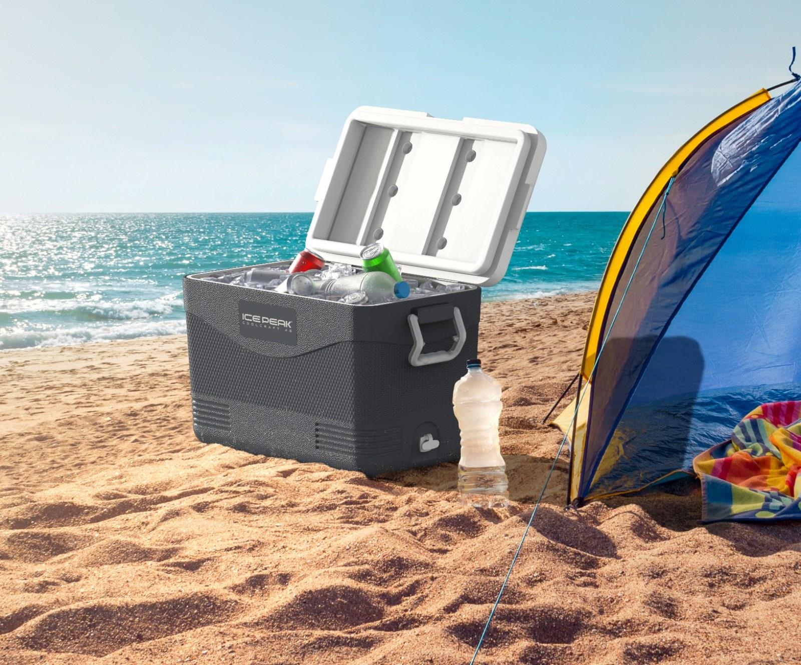 IcePeak CoolCraft 60 Buzluk 56.4 Litre Füme