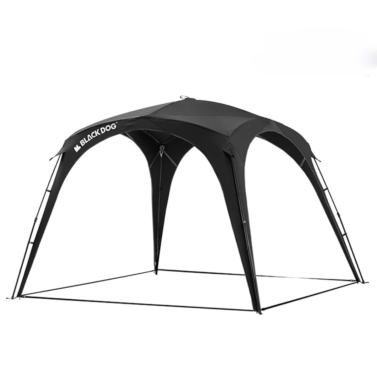 Instant Pavilion Gazebo 300x300x215cm Siyah Plaj Bahçe Tentesi Açık Çadır