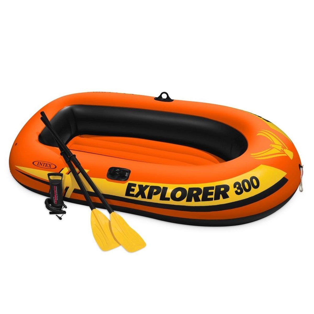İntex Explorer 300 Bot Set 211x117x41 cm. (Kürek + Pompa) 2+1 Kişi