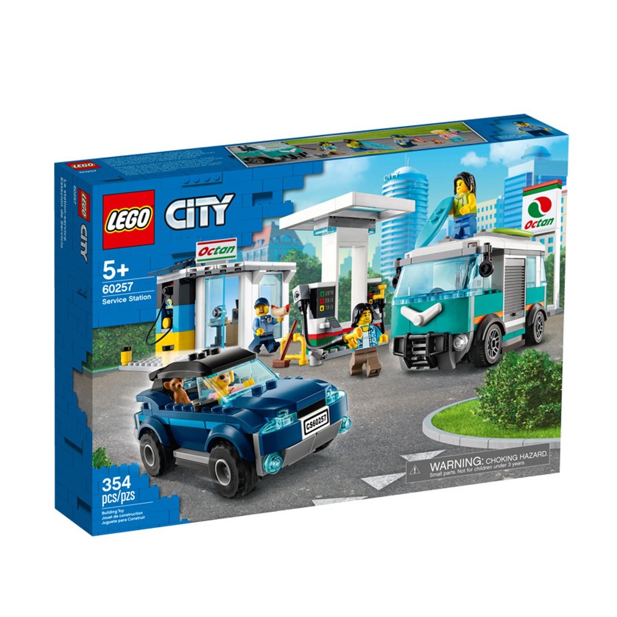 LEGO City Nitro Wheels Servis İstasyonu 60257
