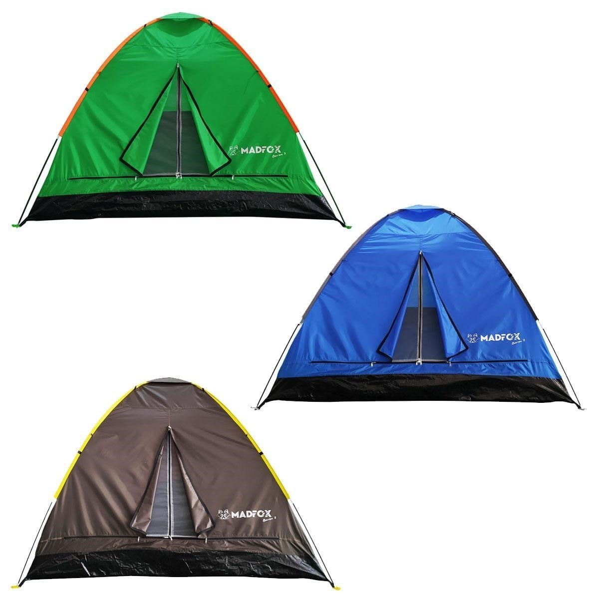Madfox Barun 3 Kişilik Kamp Çadırı 190 x 210 x 130 cm Festival Çadırı