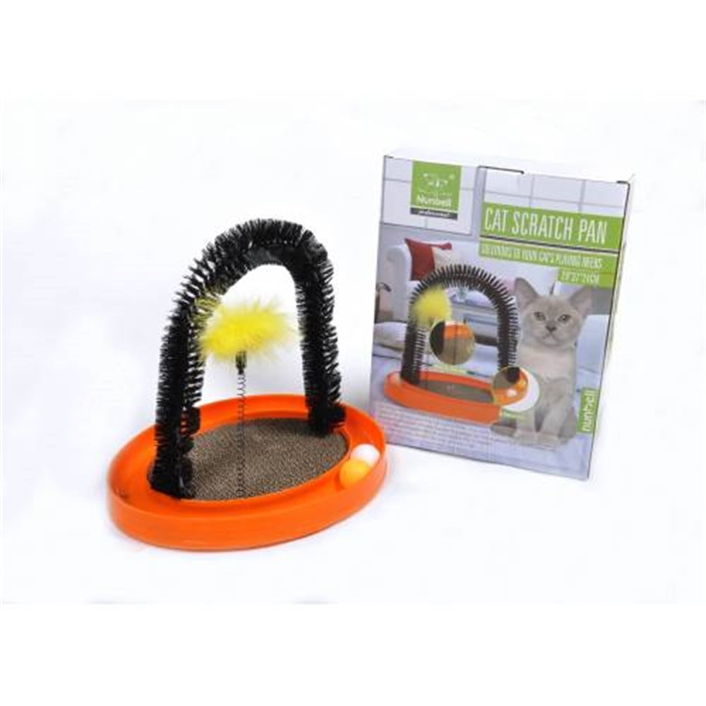 Nunbell Cat Scratch Pan Kedi kaşıma ve oyuncağı NL 06
