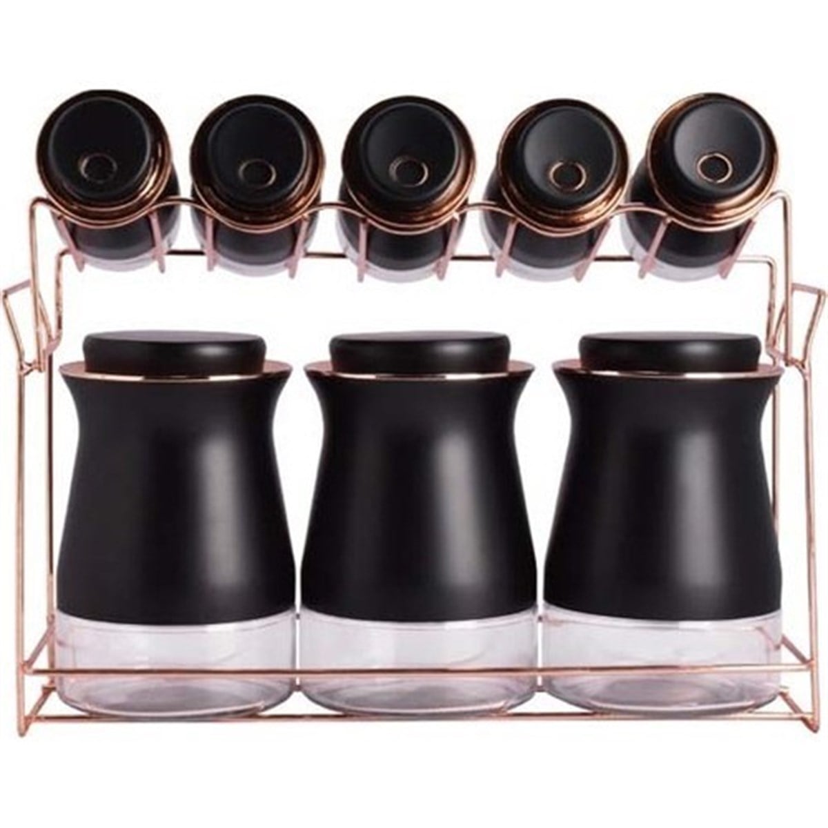 Perotti 11495 Caprice 8li Black Baharatlık Takımı 