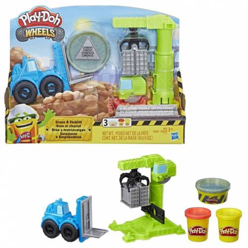 Play-Doh Çalışkan Vinç Ve Forklift E5400