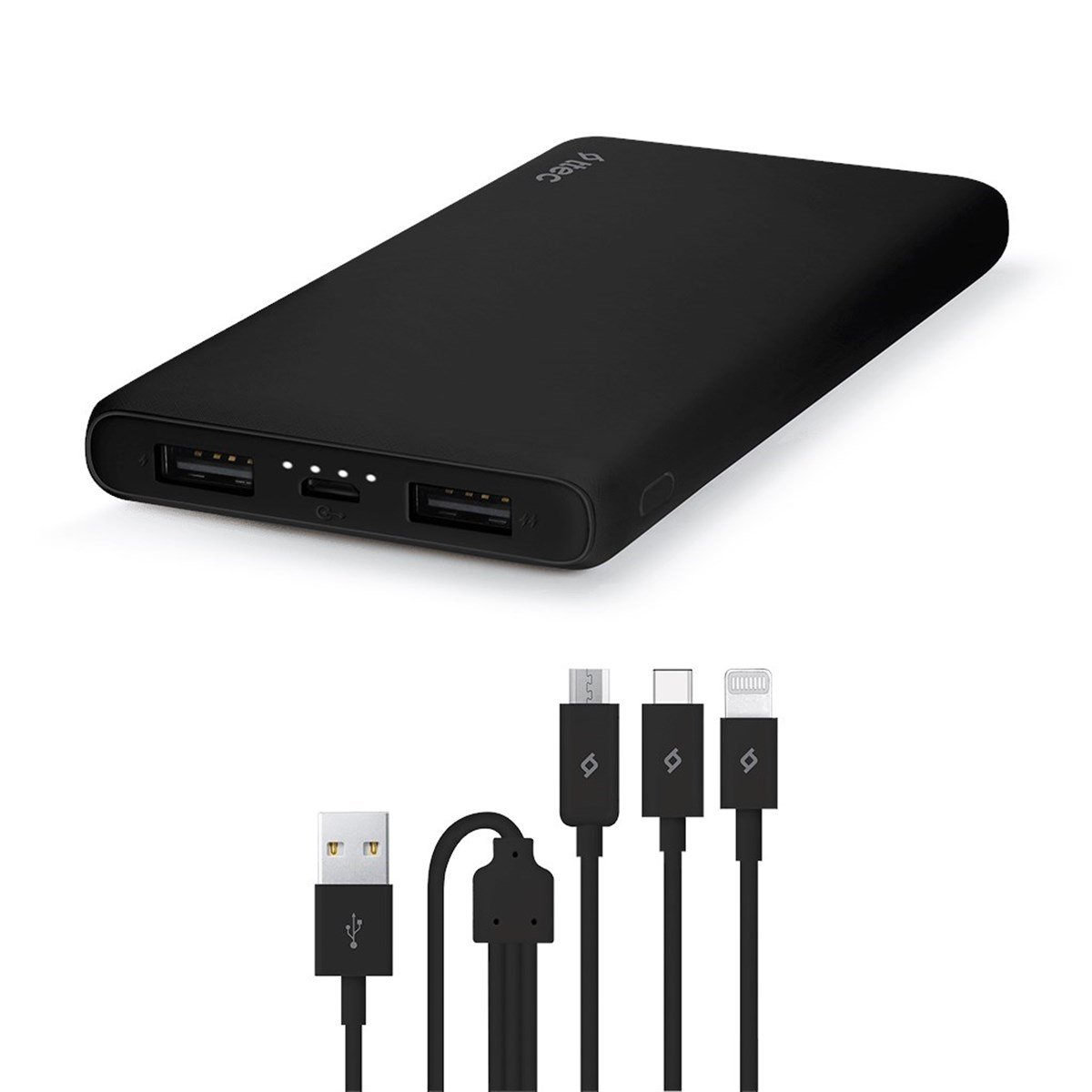 PowerSlim S Trio 10.000mAh Taşınabilir Şarj Aleti / Powerbank