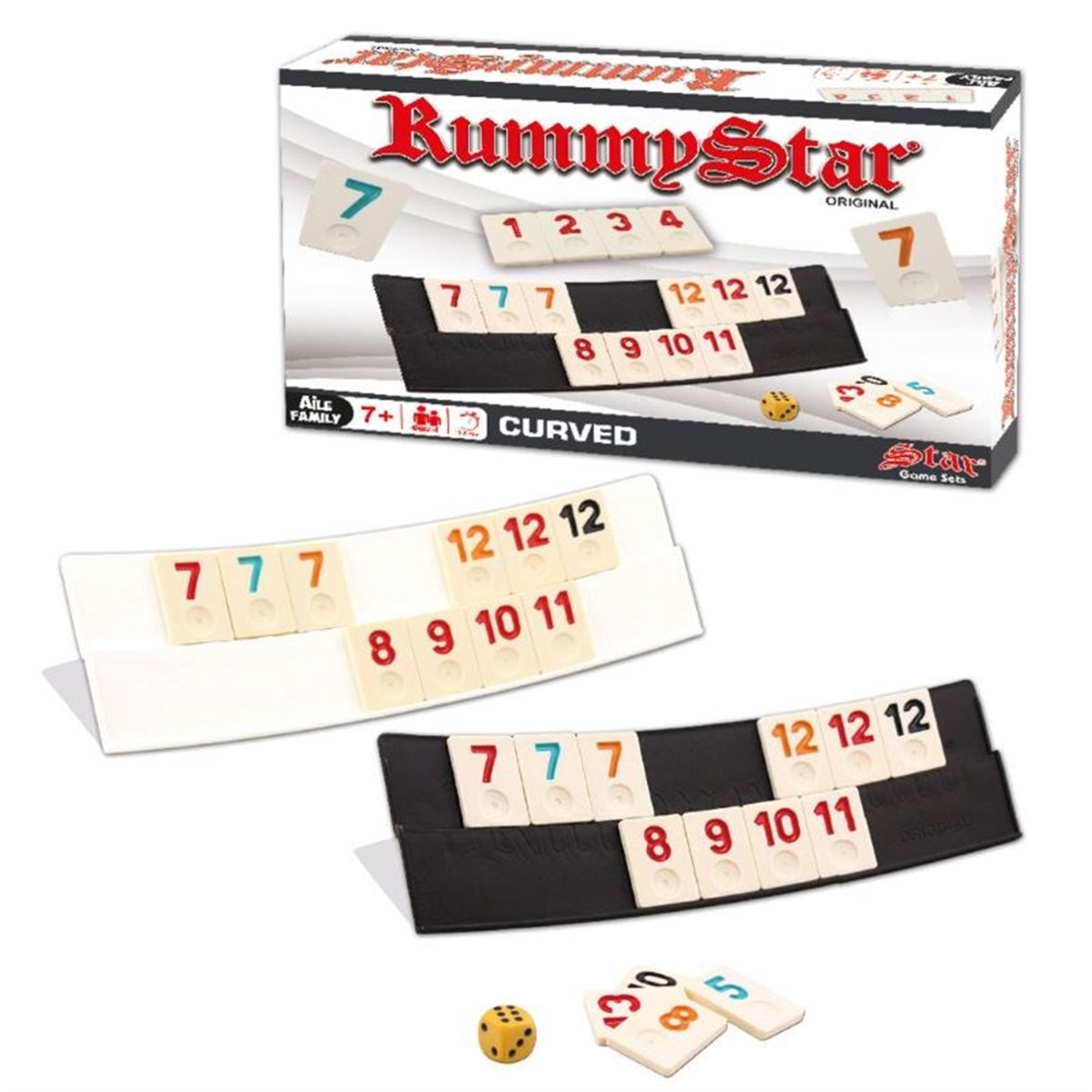 RummyStar Kavisli Okey Takımı