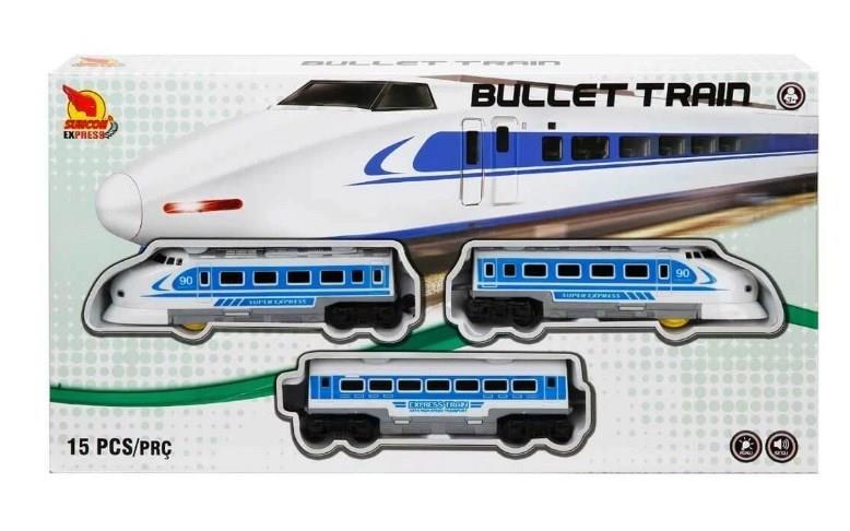 Sesli ve Işıklı Tren Seti 15 Parça