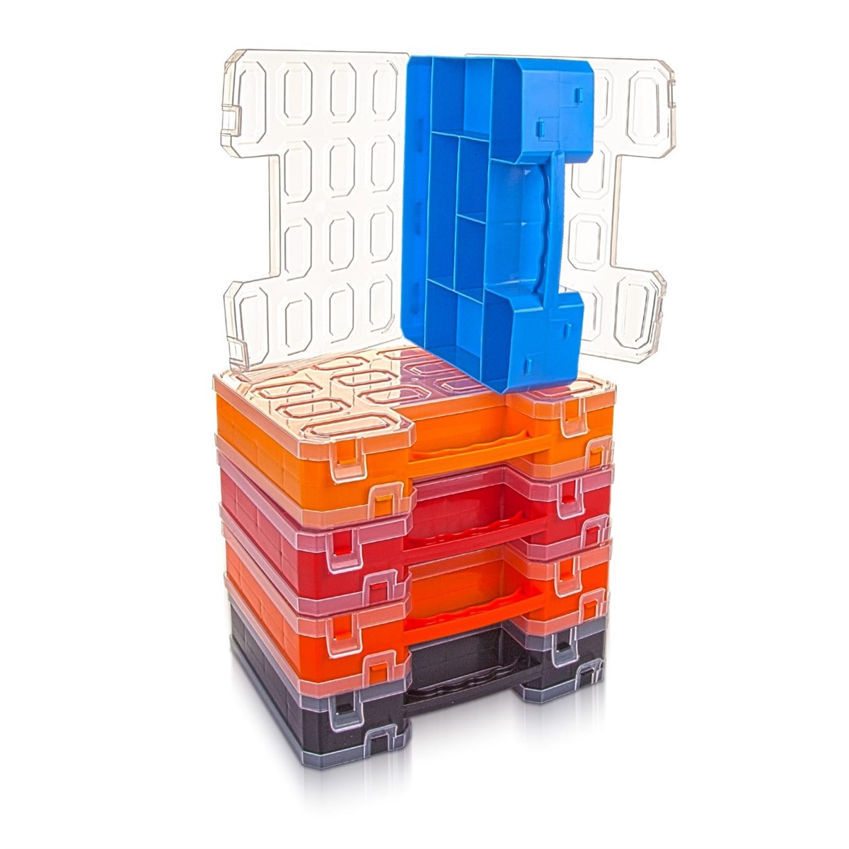 Super-Bag 22 Bölmeli Alfa Çift Taraflı Organizer Çanta ASR 5033