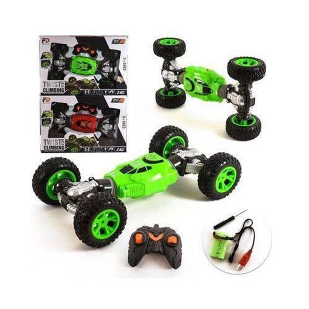 Uzaktan Kumandalı Şarjlı Akrobatik Işıklı Oyuncak Araba