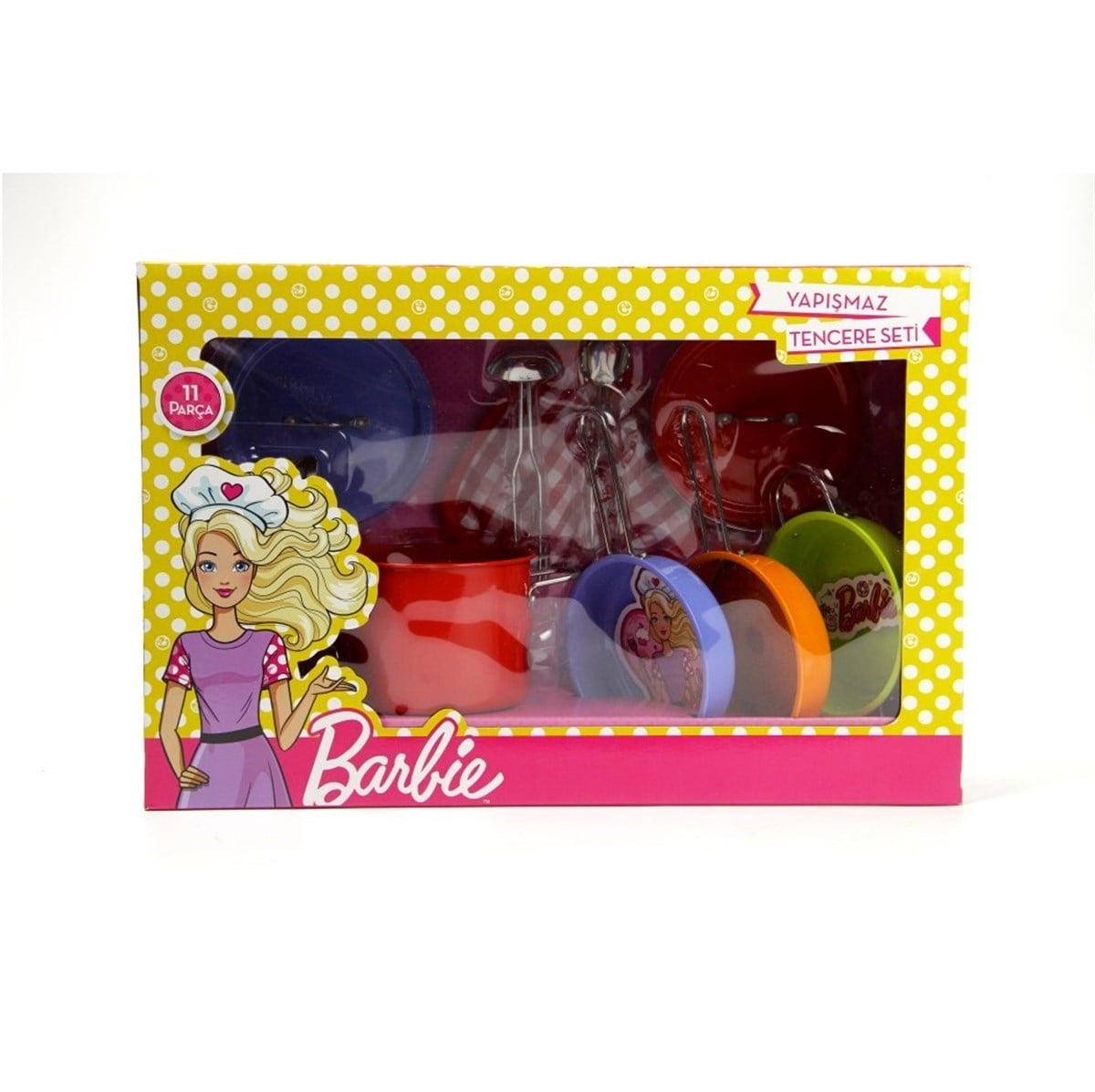 Vardem 11 Parça Yapışmaz Tencere Takımı Yemek Seti Eğitici Oyuncak