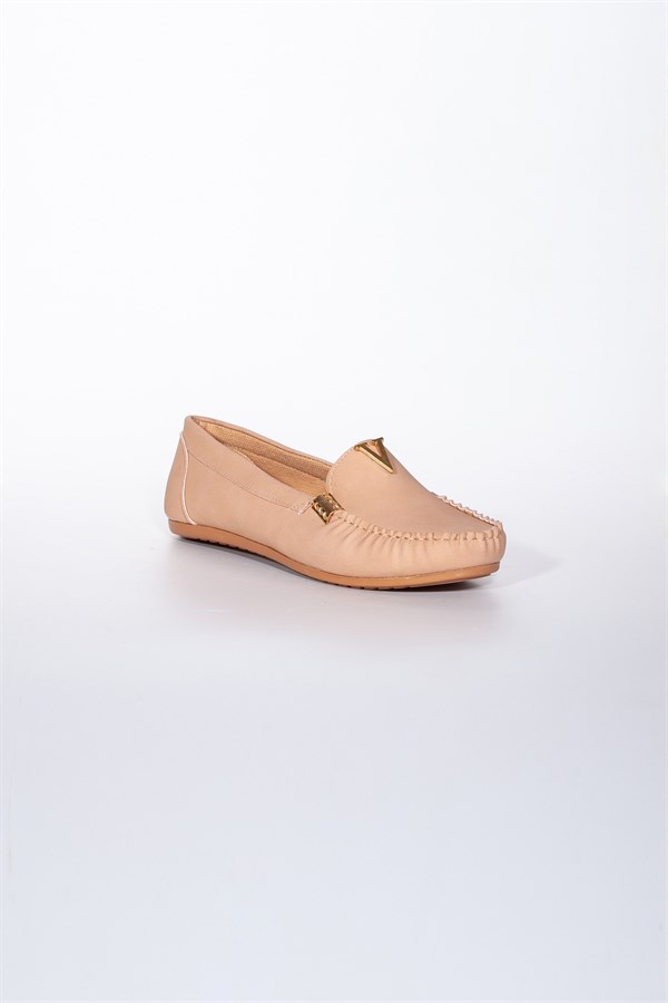 Nut Tokalı Kadın Günlük Klasik Ayakkabı
