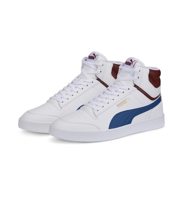 Puma Shuffle Mid Erkek Çok Renkli Bilekli Basketbol Günlük Ayakkabı 380748-10 Puma Shuffle Mid Erkek Çok Renkli Bilekli Basketbol Günlük Ayakkabı 380748-10