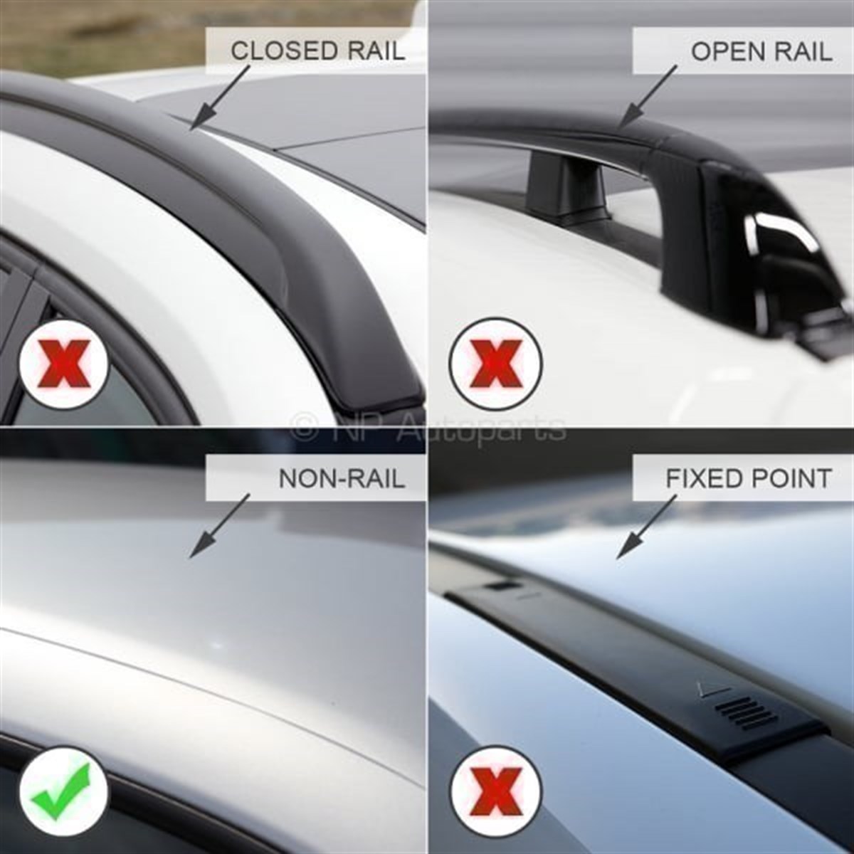 Nissan Leaf -  Ara Atkı Port Bagaj Taşıyıcı Bar