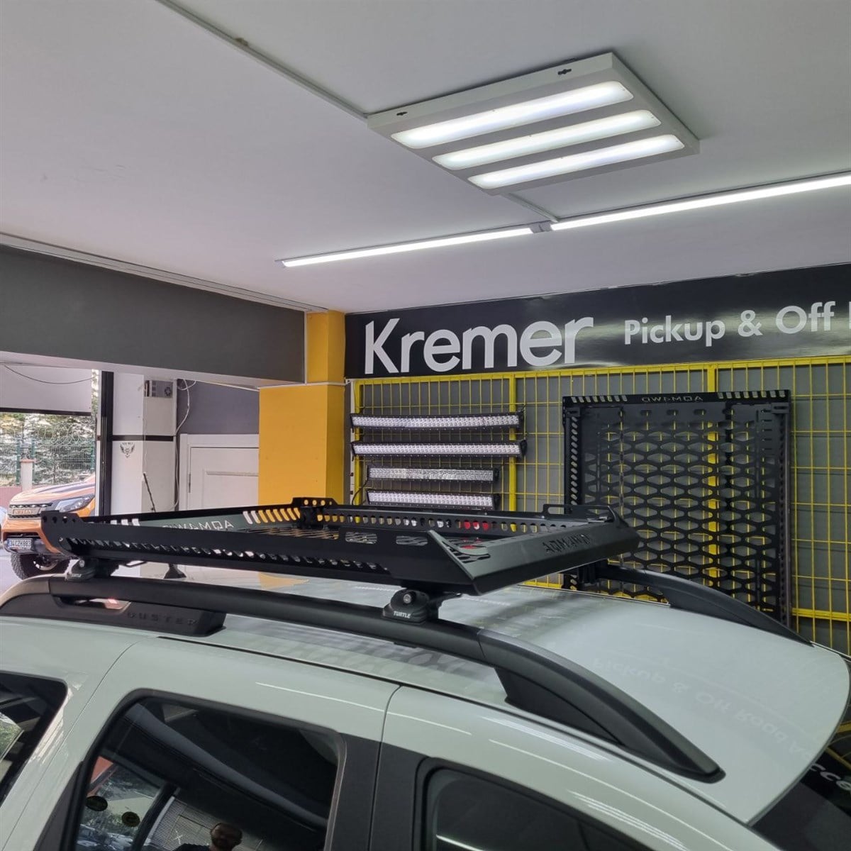 Dacia Duster Ara Atkı ve Tavan Sepeti Seti (Off Road Tavan Sepeti)