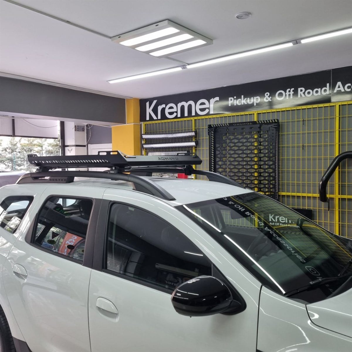 Dacia Duster Ara Atkı ve Tavan Sepeti Seti (Off Road Tavan Sepeti)