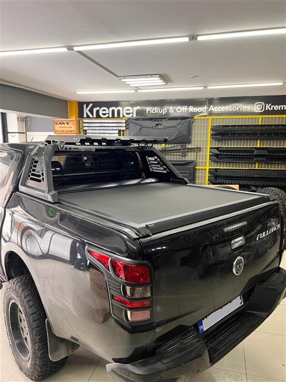 Fiat Fullback Omback Sürgülü Bagaj Kapama