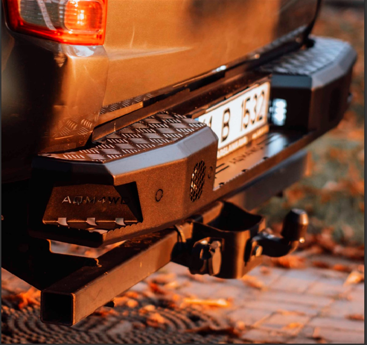 Fiat Fullback Arka Demir Tampon (AQM-T20)