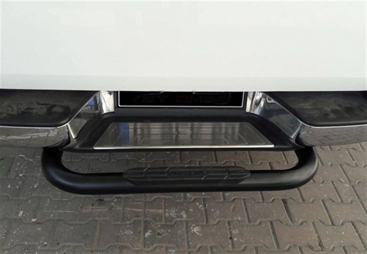 Nissan Navara Arka Tampon Koruma Demiri Siyah 2016 +