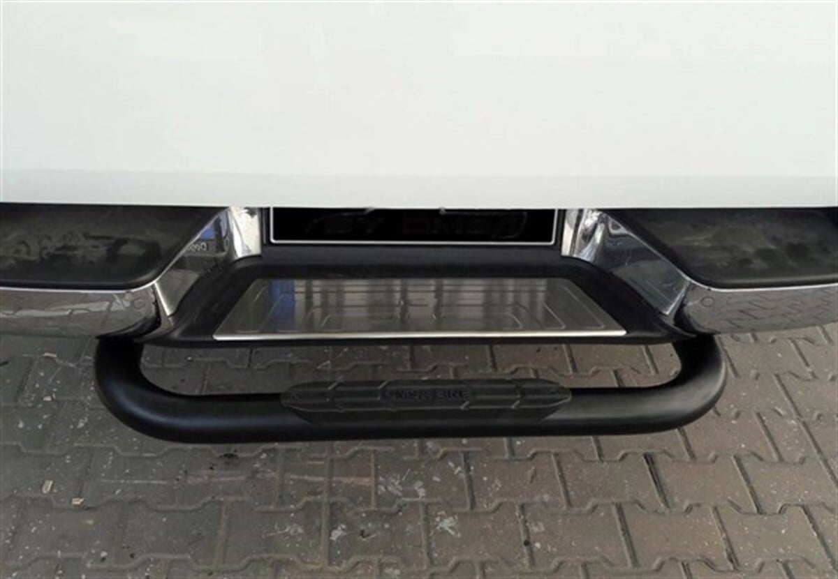 Mitsubishi L200 Arka Tampon Koruma Demiri Siyah 2020 +