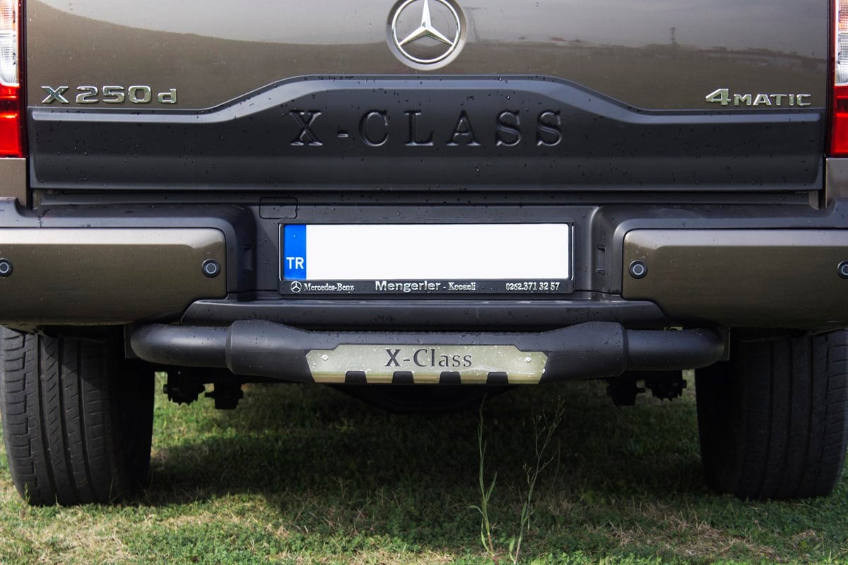 Mercedes X Class Arka Bagaj Kapı Yazısı Safari ABS Plastik